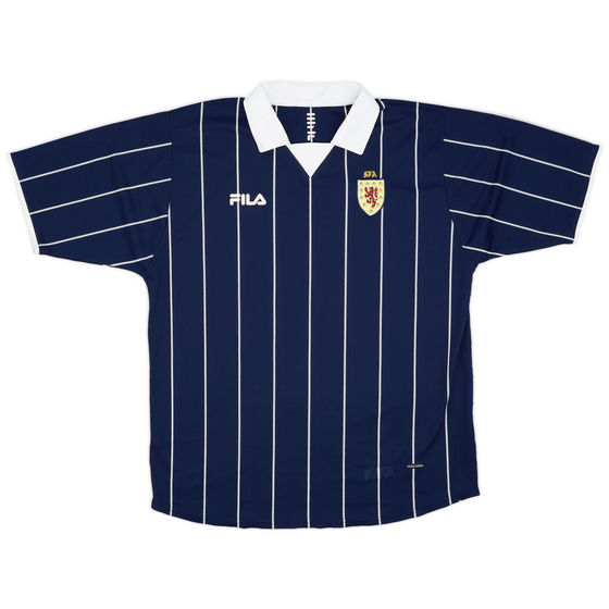 2002-03 Scotland Home Shirt - 10/10 - (XL)