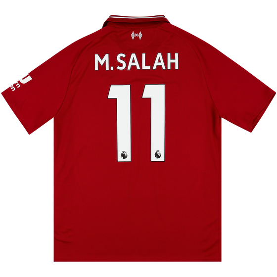 2018-19 Liverpool Home Shirt M.Salah #11