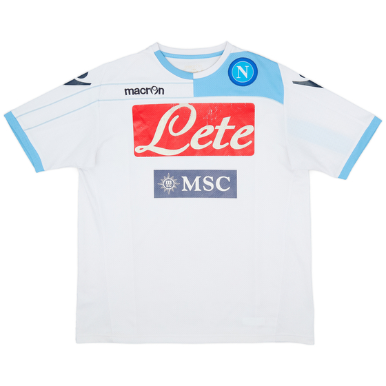 2013-14 Napoli Macron Training Shirt - 6/10 - (L)