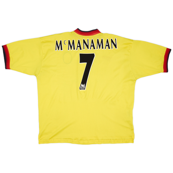 1997-99 Liverpool Away Shirt McManaman #7 - 6/10 - (XXL)