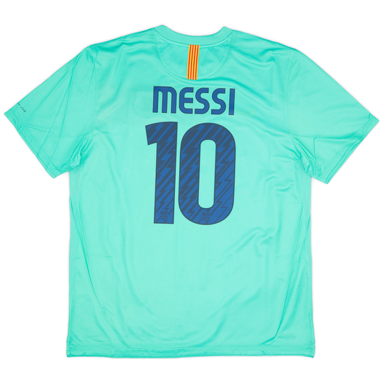 2010-11 Barcelona Away Shirt Messi #10 (XL)