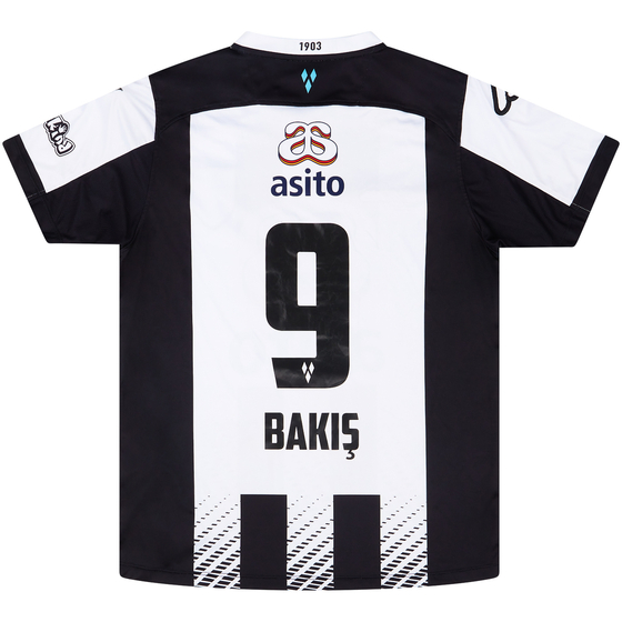 2020-21 Heracles Match Issue Home Shirt Bakis #9