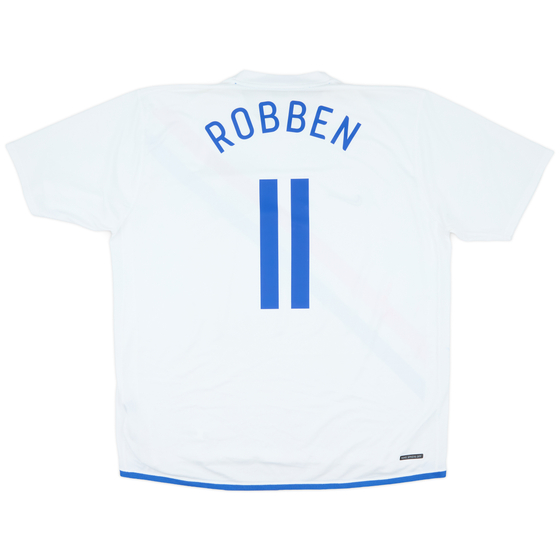 2006-08 Netherlands Away Shirt Robben #11 - 5/10 - (XXL)