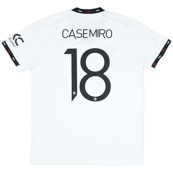 2022-23 Manchester United Away Shirt Casemiro #18