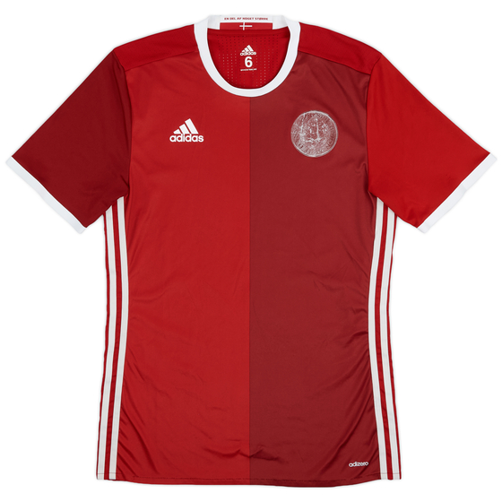 2016-17 Denmark Player Issue Home Shirt - 4/10 - (M)