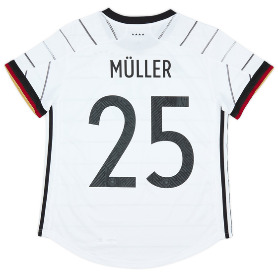 2020-21 Germany Home Shirt Muller #25 - 9/10 - (Women's L)
