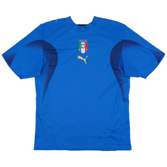 2006 Italy Basic Home Shirt - 8/10 - (M)