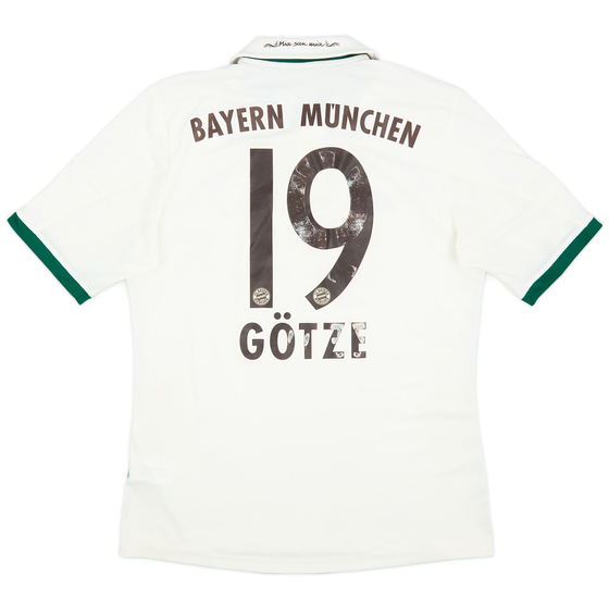 2013-14 Bayern Munich Away Shirt Gotze #19 - 5/10 - (M)