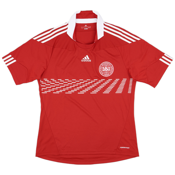 2010-11 Denmark Player Issue Home Shirt - 9/10 - (XL)