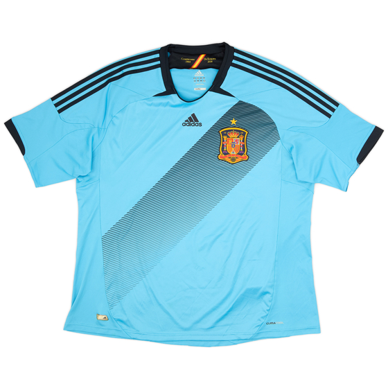 2012-14 Spain Away Shirt - 8/10 - (XXL)