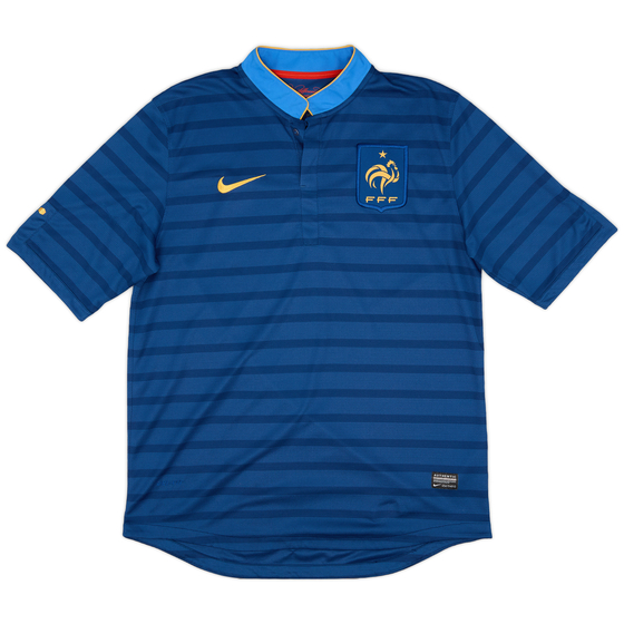 2012-13 France Home Shirt - 9/10 - (L)
