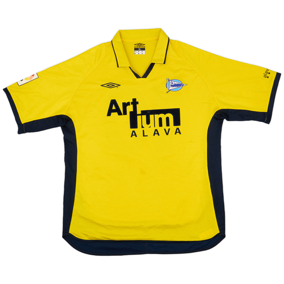 2002-03 Alaves Away Shirt #10 - 8/10 - (XL)