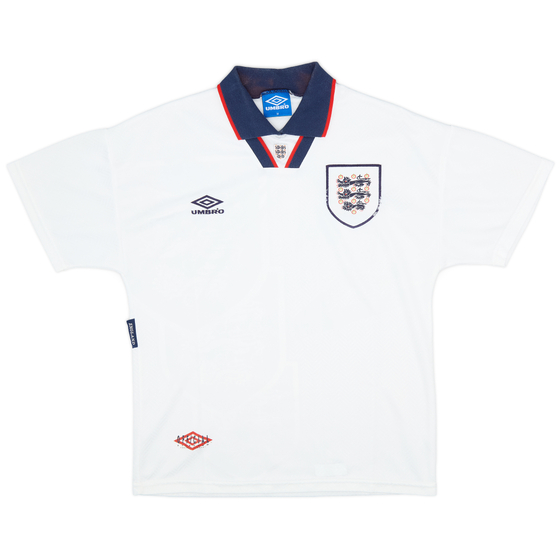 1993-95 England Home Shirt - 6/10 - (M)