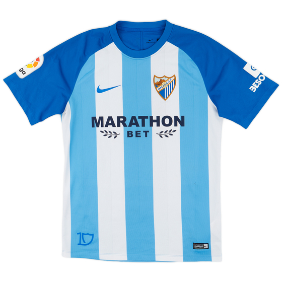 2017-18 Malaga Home Shirt - 8/10 - (M)
