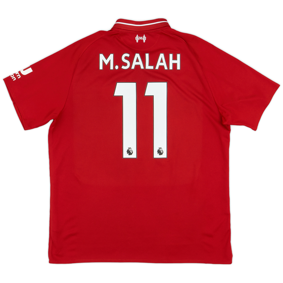 2018-19 Liverpool Home Shirt M.Salah #11 - 7/10 - (L)