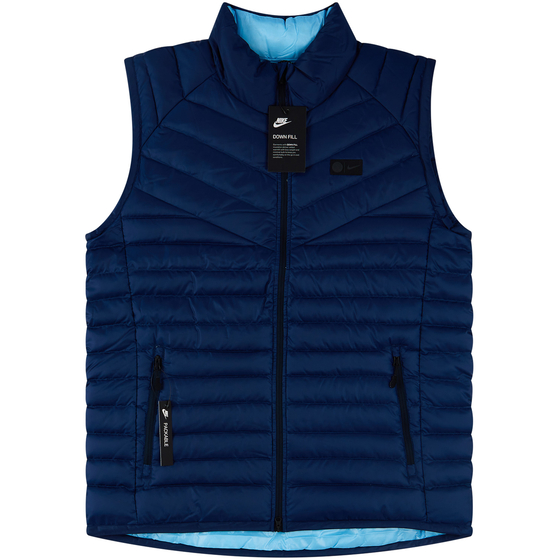 2017-18 Manchester City Player Issue Padded Gilet/Vest