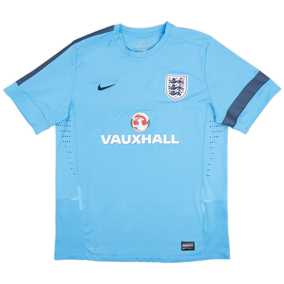 2013-14 England Player Issue Nike Training Shirt - 9/10 - (XL)