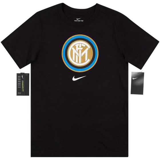 2020-21 Inter Milan Nike Crest Tee KIDS