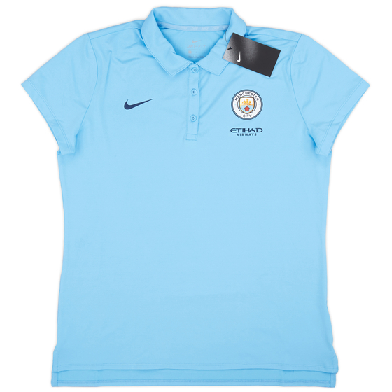 2018-19 Manchester City Nike Polo T-Shirt - (Womens)