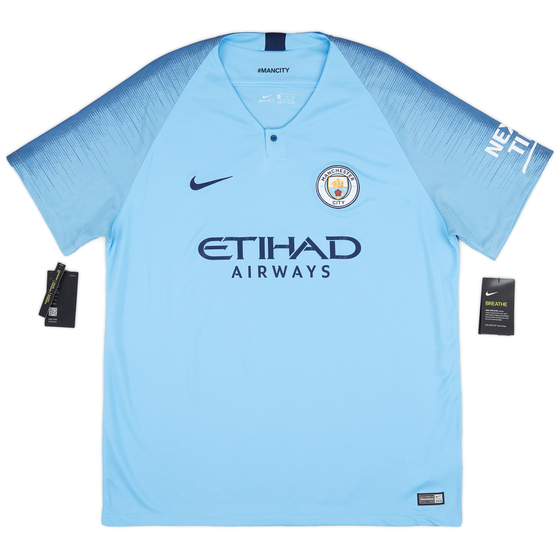 2018-19 Manchester City Home Shirt - (3XL)