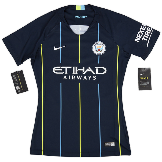 2018-19 Manchester City Away Shirt - (Womens S)