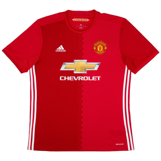 2016-17 Manchester United Home Shirt - 9/10 - (L)