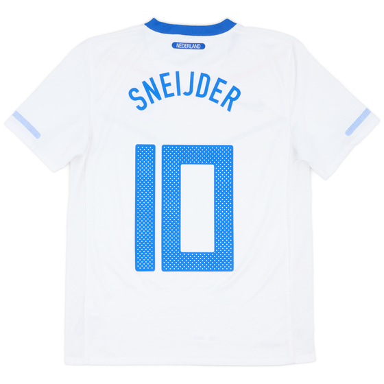 2010-11 Netherlands Away Shirt Sneijder #10 - 9/10 - (M)