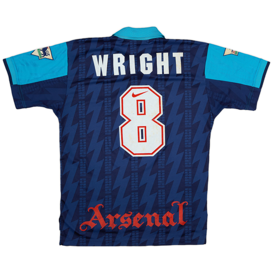 1994-95 Arsenal Away Shirt Wright #8 - 5/10 - (M)