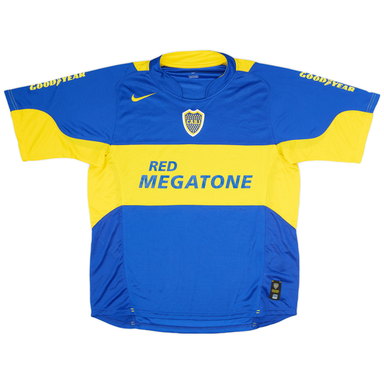 2004-05 Boca Juniors Home Shirt - 9/10 - (L)
