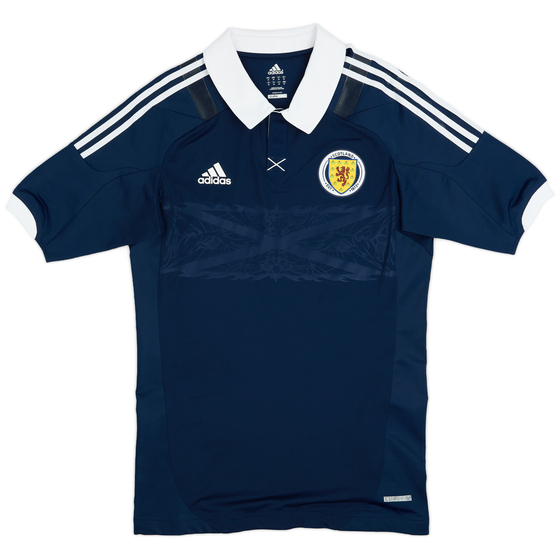 2011-13 Scotland Player Issue Techfit Home Shirt - 6/10 - (XL)