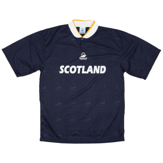 1998 Scotland 'France 98 World Cup' Training Shirt - 9/10 - (L)