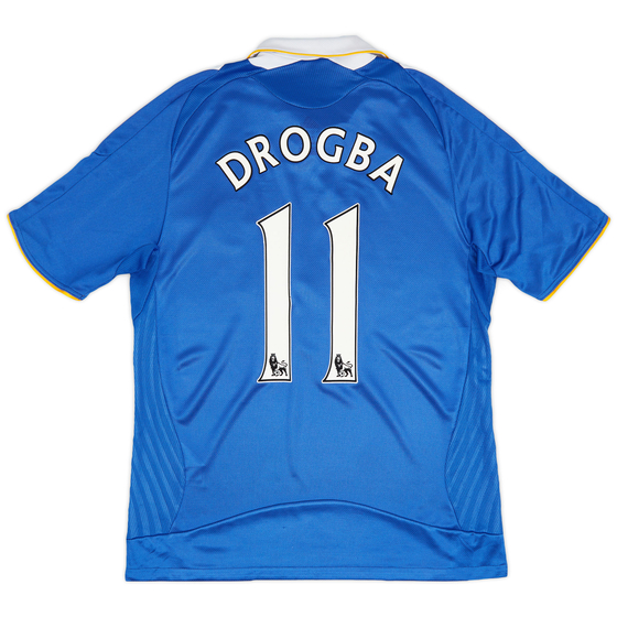 2008-09 Chelsea Home Shirt Drogba #11 - 9/10 - (M)