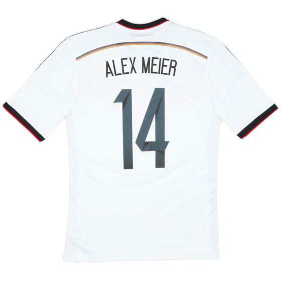 2014-15 Germany Home Shirt Alex Meier #14 - 9/10 - (M)