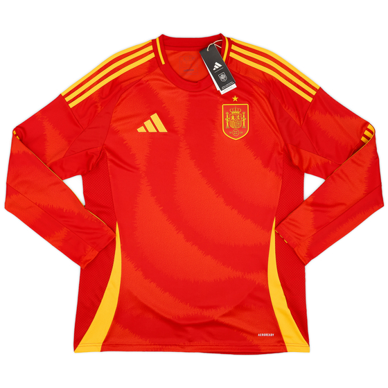 2024-25 Spain Home L/S Shirt