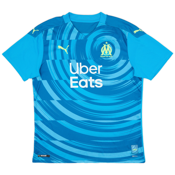 2020-21 Marseille Third Shirt - 8/10 - (L)