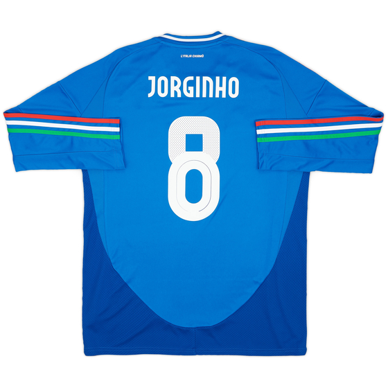 2024-25 Italy Home L/S Shirt Jorginho #8