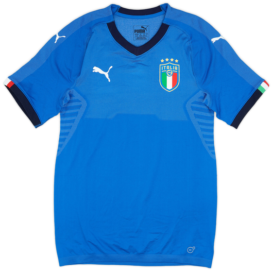 2018-19 Italy Authentic Home Shirt - 9/10 - (XL)