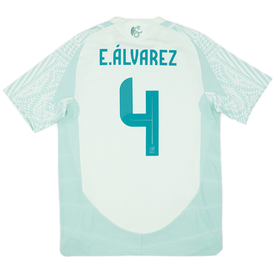 2024-25 Mexico Authentic Away Shirt E.Alvarez #4