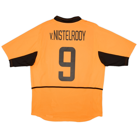 2002-04 Netherlands Home Shirt V.Nistelrooy #9 - 8/10 - (L)