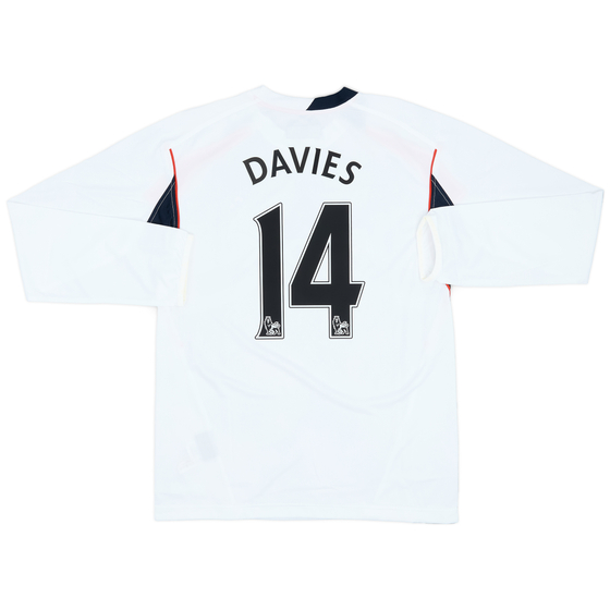 2007-08 Bolton Home L/S Shirt Davies #14 (M)