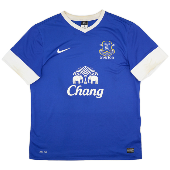 2012-13 Everton Home Shirt - 6/10 - (XL)