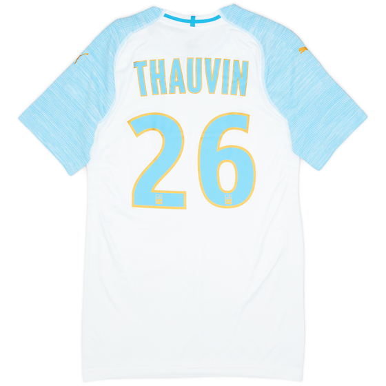 2018-19 Olympique Marseille EvoKnit Home Shirt Thauvin #26 (XL)