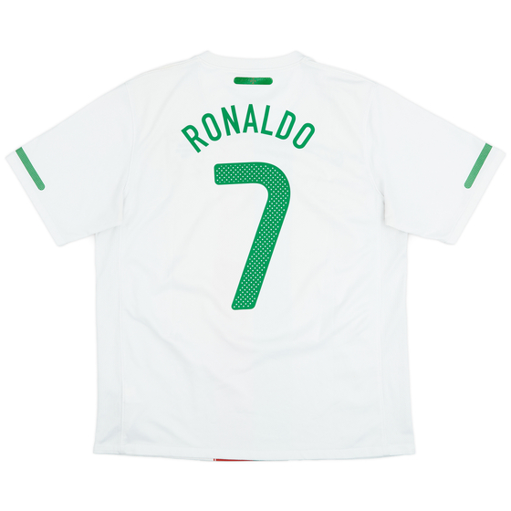 2010-11 Portugal Away Shirt Ronaldo #7 - 7/10 - (L)