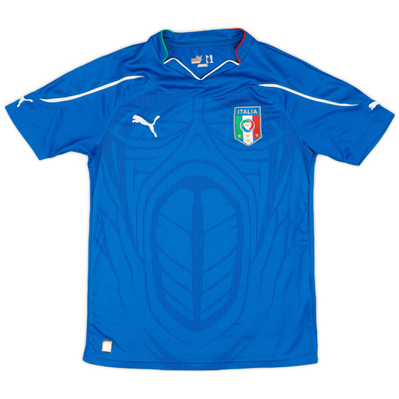 2010-12 Italy Home Shirt - 9/10 - (L.Boys)