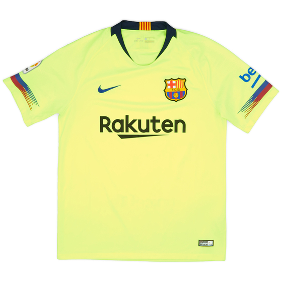 2018-19 Barcelona Away Shirt - 8/10 - (M)