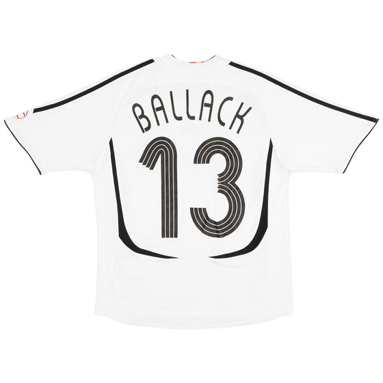 2005-07 Germany Home Shirt Ballack #13 - 8/10 - (L.Boys)