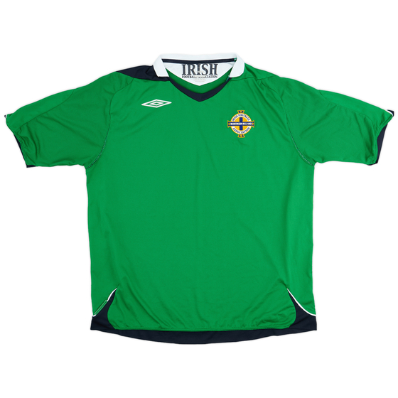 2006-08 Northern Ireland Home Shirt - 9/10 - (XXL)