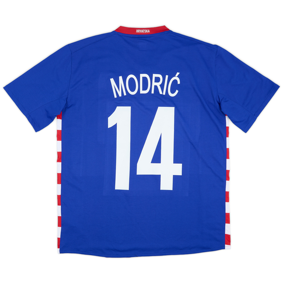 2007-09 Croatia Away Shirt Modric #14 - 7/10 - (XL)