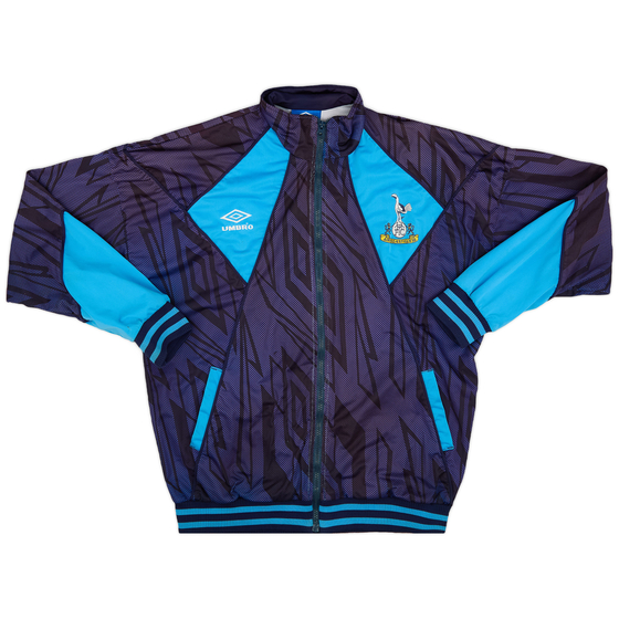 1992-93 Tottenham Umbro Track Jacket - 6/10 - (M)