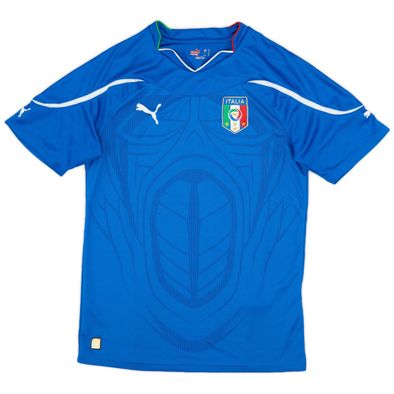 2010-12 Italy Authentic Home Shirt - 5/10 - (M)